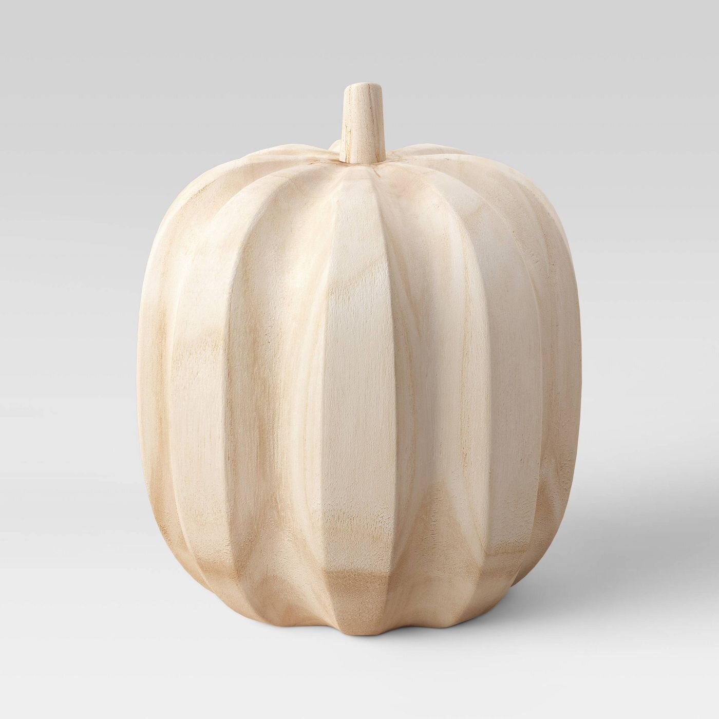 5.5%22 x 5.5%22 Decorative Wood Pumpkin Beige - Threshold™.jpg