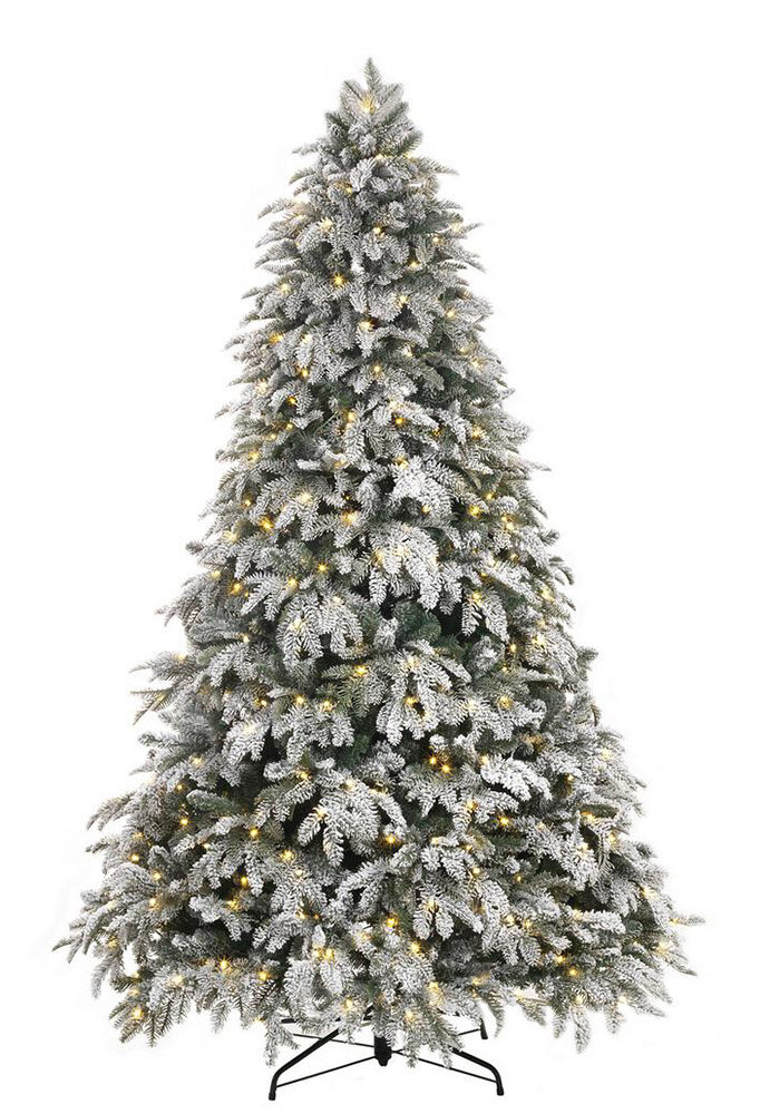 7.5 ft. Pre-Lit LED Flocked Mixed Pine Artificial Christmas Tree with 500 Warm White Lights.jpg