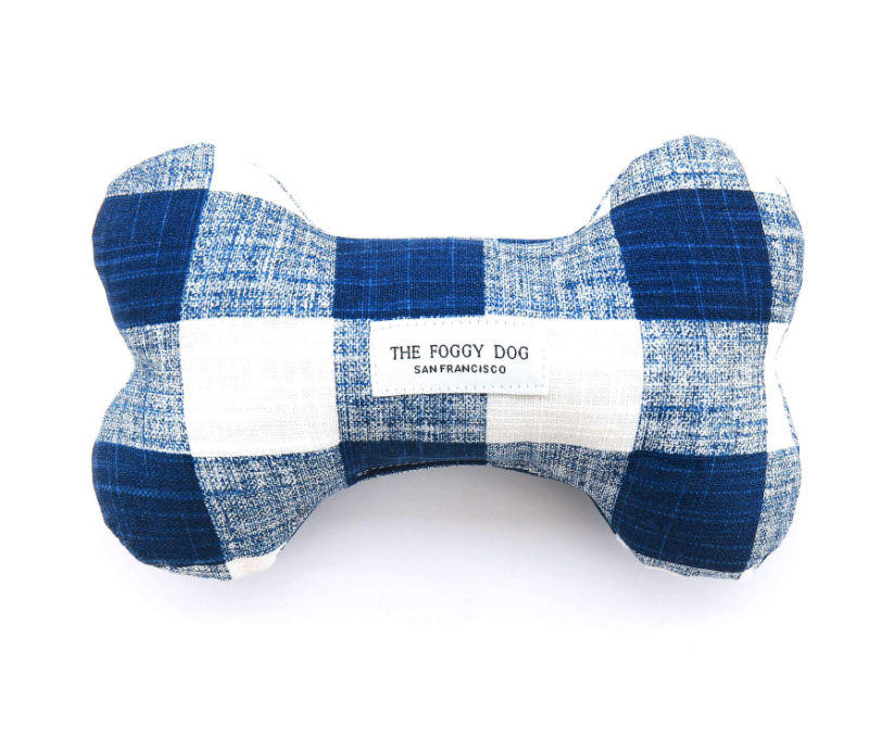 Gingham Squeaky Dog Toy.png