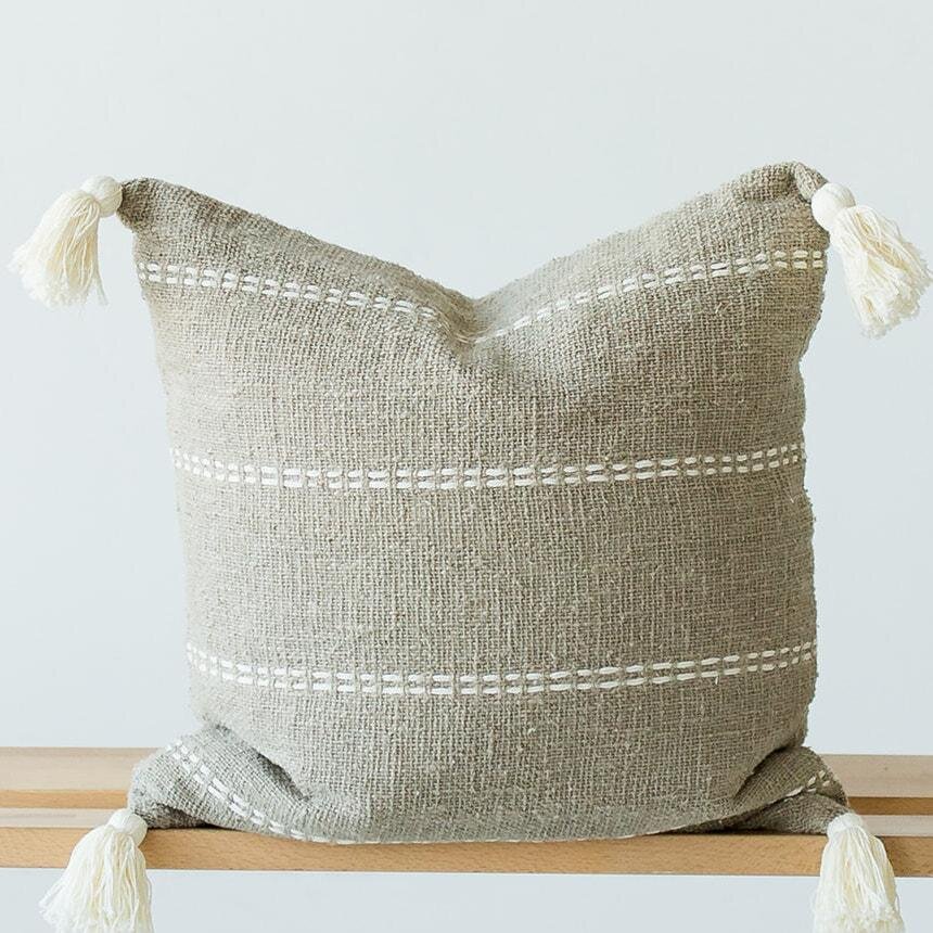 Hand stitched white lined Pillow Cover.jpg