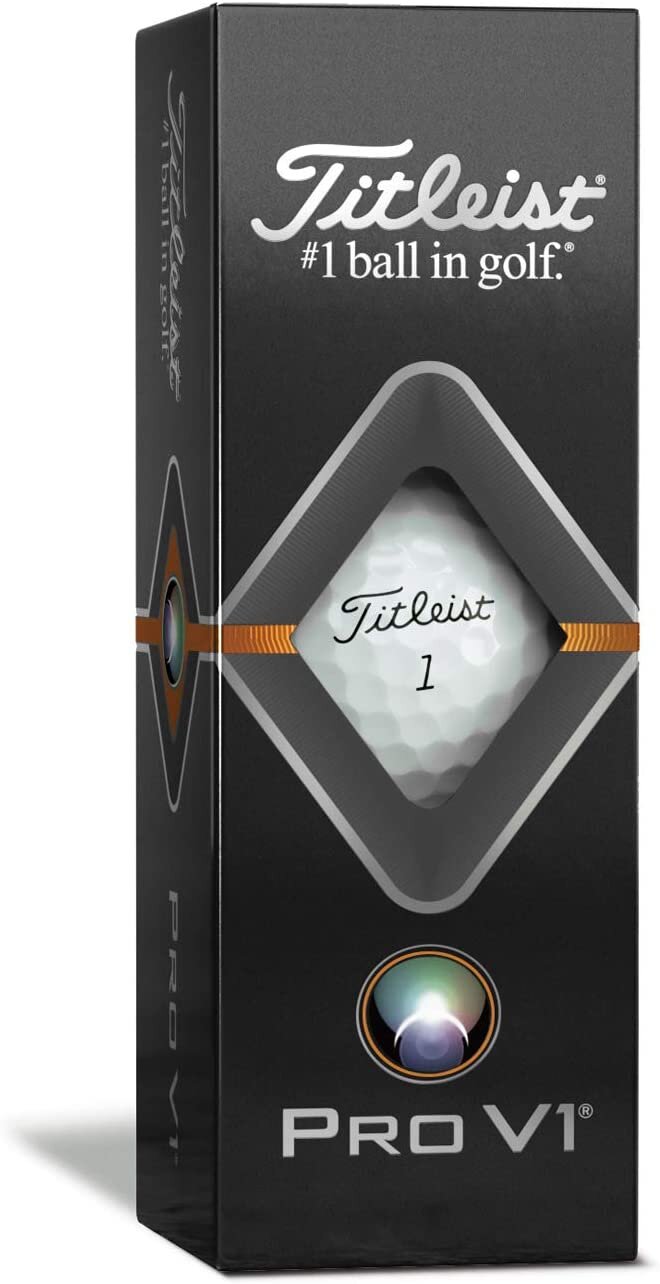 Titleist Pro V1 Golf Balls, White, Standard Play Numbers (1-4), One Dozen.jpg
