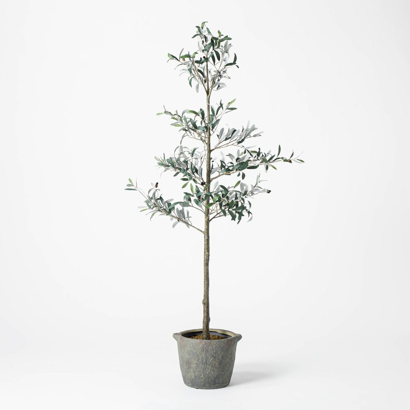 75" Artificial Sparse Olive Tree in Pot - Threshold™