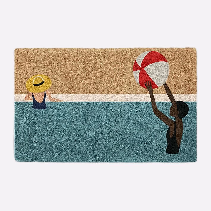 Beach Ball Doormat