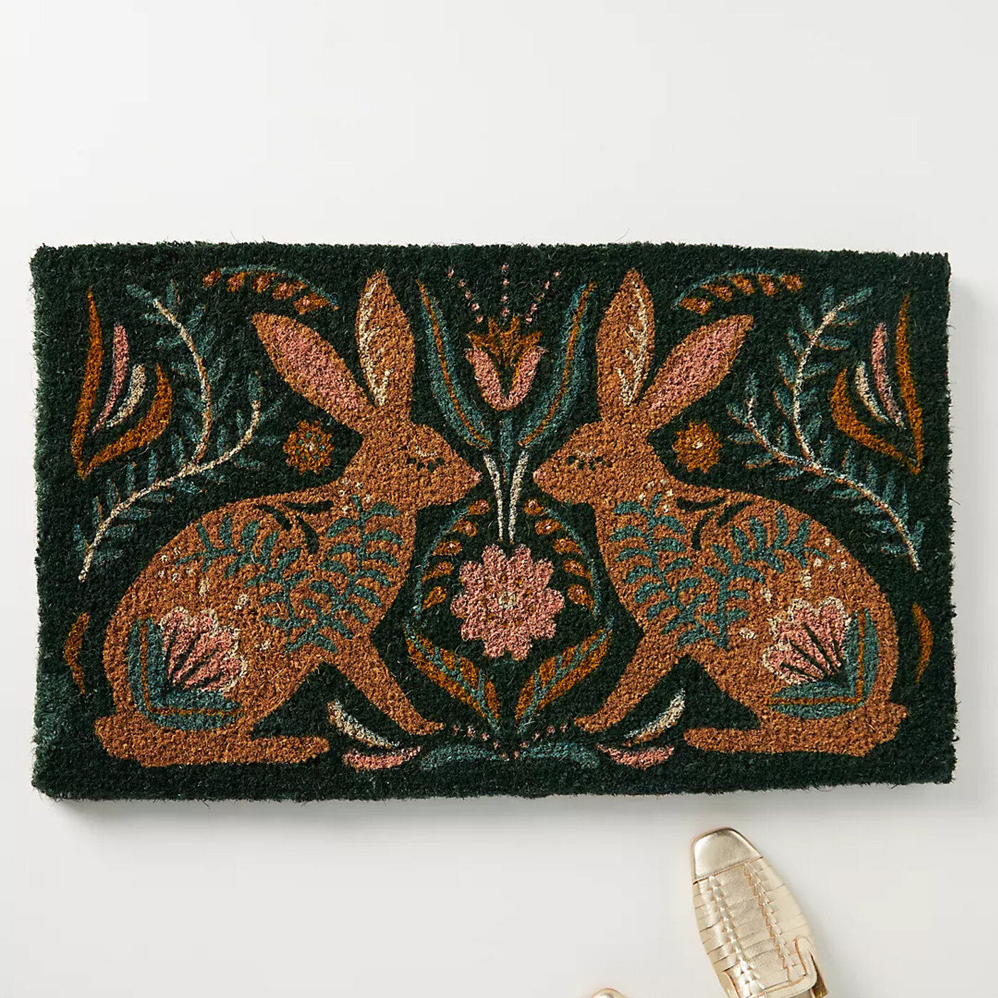 Hare &amp; There Doormat